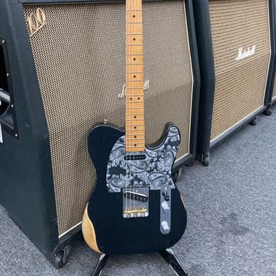 Fender Brad Paisley Road Worn Esquire 2021 - Black Sparkle image 2