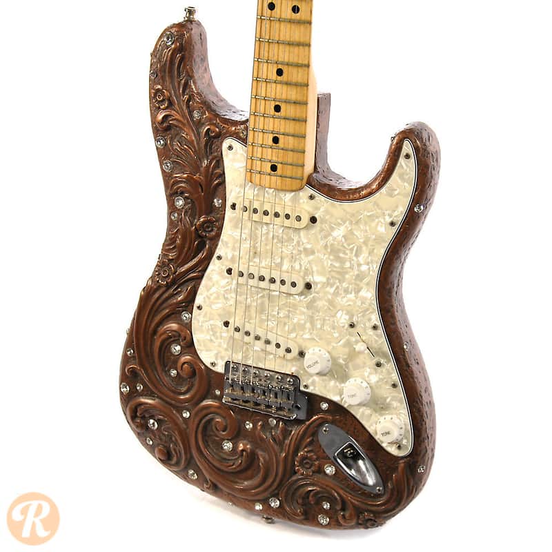 Fender "Rhinestone" Stratocaster Bronze image 2