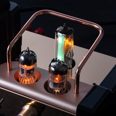 Dared mp5bt - Hybrid Tube Amplifier USB/DAC, Bluetooth Input, Headphone Output, Output Power 25 watts image 4
