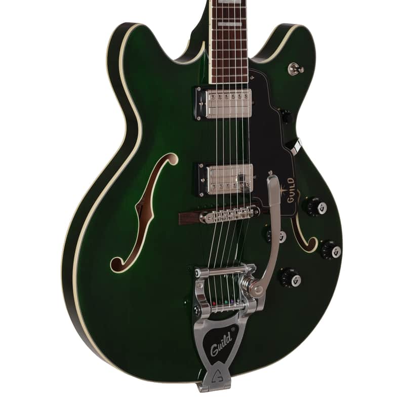 Guild Starfire Deluxe DC GVT Emerald Green
