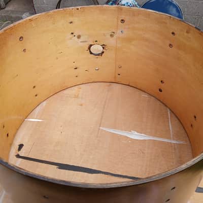 Ludwig 6 Ply 24" Bass Drum Shell and Hoops image 10