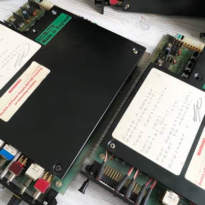 1979 Audio Design Recording Scamp Vintage Rack Loaded w/Scamp S01 S03 S04 S31 S100 Modules image 6