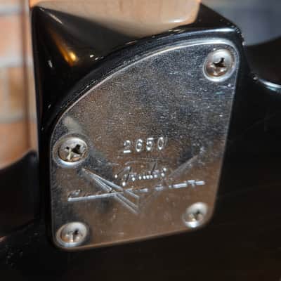 Fender 2005 Custom Shop Stratocaster Pro Closet Classic Black w/ Matching Early '90s Fender HSC image 21