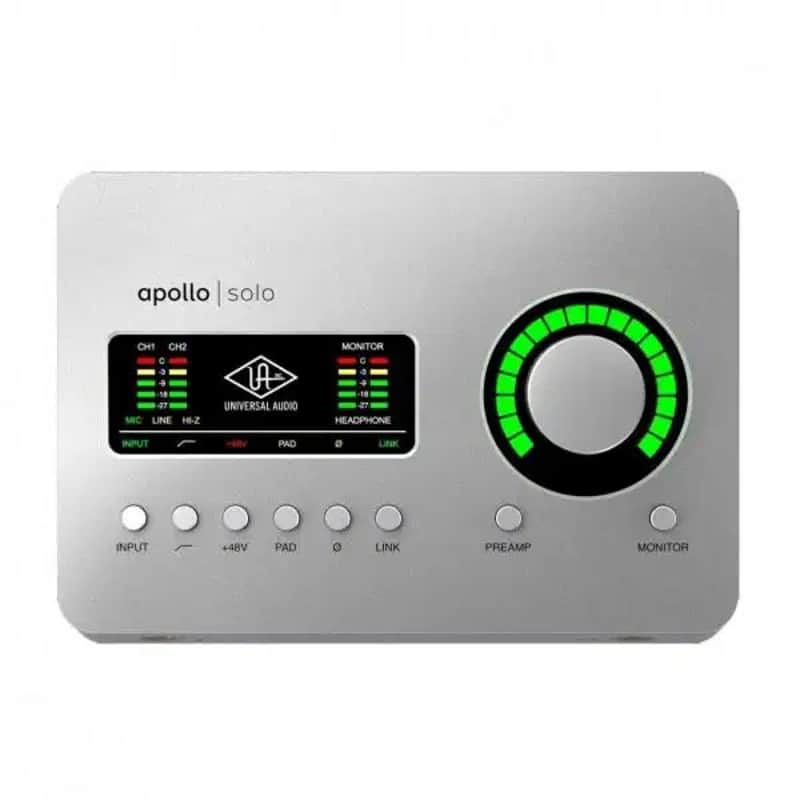 Universal Audio Apollo Solo Heritage Edition USB 3.0 Audio Interface 2020 - Present - Silver image 1
