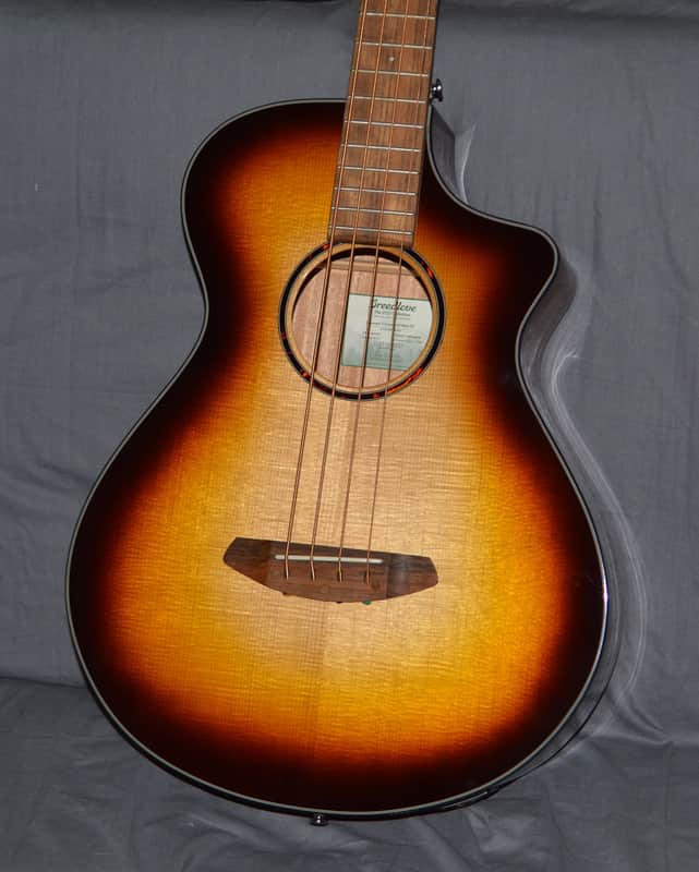 Breedlove ECO Discovery S Concert Acoustic Bass CE 2022 Edgeburst image 1