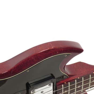 1972 Gibson EB-0 Bass Ultra Rare Left Handed - Cherry Finish - Slot Headstock Lefty Bass image 13