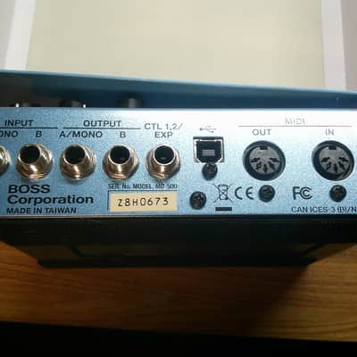 Boss MD-500 Modulation 2017 - Present - Blue image 5