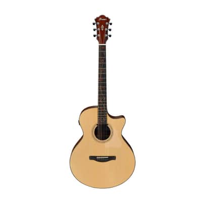 Ibanez AE275BT Acoustic Electric Guitar, Katalox Fretboard, 27  Neck Scale, Natural Low Gloss image 1