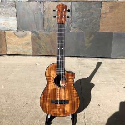 Cordoba 35TC-E Tenor Ukulele, Solid Acacia with Electronics image 2