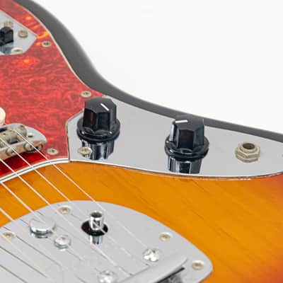 1999 Fender Jaguar JG-66 MIJ Reissue Electric Guitar – Sunburst image 14