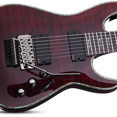 Schecter Hellraiser C-7 FR Black Cherry image 2