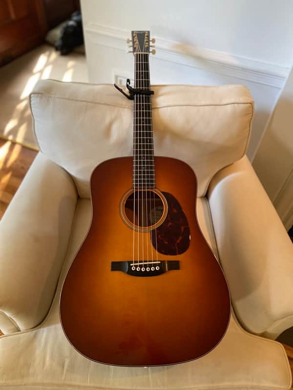 2010 Bourgeois Country Boy Deluxe Custom - Pale Sunburst - Red Adirondack Spruce / Flamed Beeswing Mahogany image 1