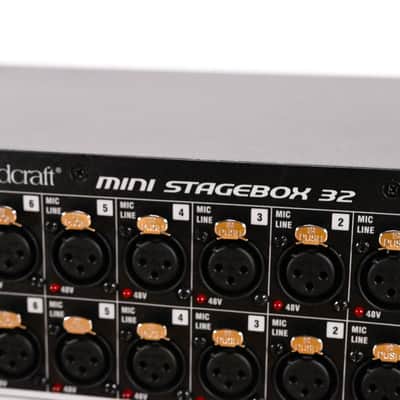 Soundcraft Mini Stagebox 32 Cat 5 32-Ch. Digital Stagebox with MADI Card CG01XBP image 5