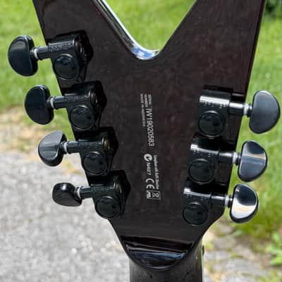 2019 Dean ML Select 7 String Electric Guitar W/OHSC Black image 9