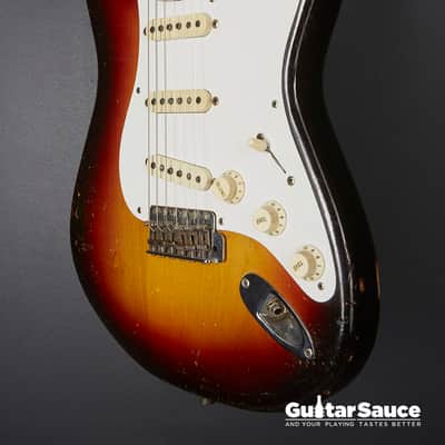 Fender Stratocaster Original Vintage 1958 - sunburst (COD 1700VG) image 6