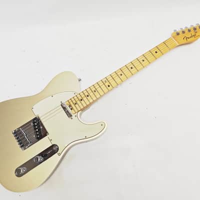 Fender American Elite Telecaster Champagne USA 2017 Maple Fretboard Electric Guitar, f6079 image 2