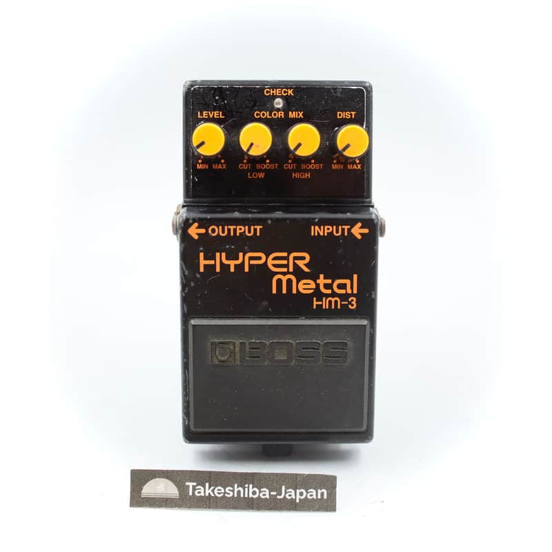 Boss HM-3 Hyper Metal Distortion Guitar Effect Pedal CG21145 image 1