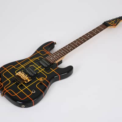 Charvel USA Custom San Dimas Schematic Graphic Unique Design Electric Guitar image 8