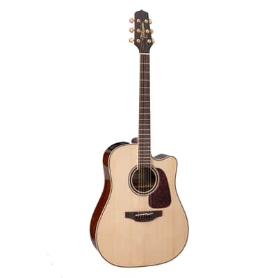 Takamine P4DC Dreadnought Cutaway Acoustic-Electric Guitar - Natural -Open Box image 2