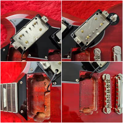 Epiphone Limited Edition '61 SG LQ Lacquer SG Standard 2006 - Cherry - All Original With Original Gigbag - Made In Japan MIJ image 21
