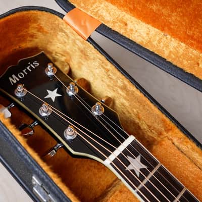 Morris MJ-405 MIJ 1981 Black Vintage Made in Japan w/ Hard Case image 3