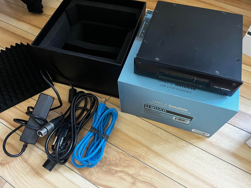 Universal Audio UAD-2 Satellite QUAD Core USB DSP Accelerator 2019 - Present - Black image 1