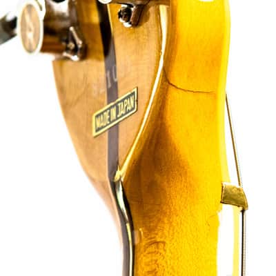 Daion Mark X Tinted Tan / Natural Neck Through (1982) w/ Hardshell Case image 19