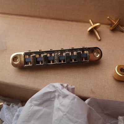 Graph Tech ResoMax Tuneomatic Bridge - Gold image 6