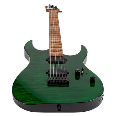 Spira S-450 TGR Double Cutaway Roasted Poplar Flamed Maple Top Canadian Roasted Maple Neck 6-String Electric Guitar image 8