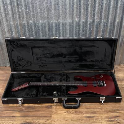 ESP LTD M-1000 Candy Apple Red Guitar & Case #0016 Used image 2
