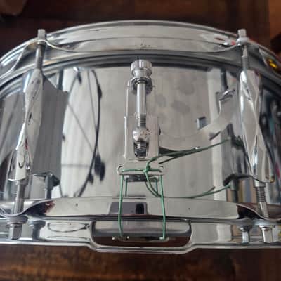 Premier Olympic Snare Drum 1970's Snare Drum 5.5" x 14" Chrome over Steel image 3
