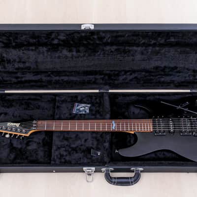 2001 Ibanez Prestige S Series S470 HSH Satin Black w/ Floyd Rose image 17