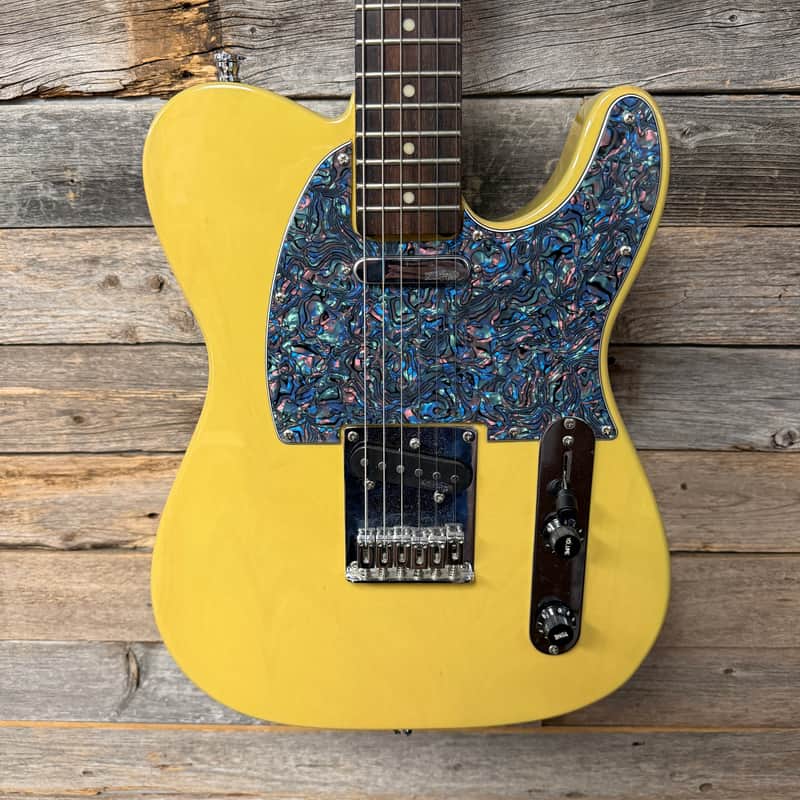 SX Yellow Telecaster w/ Wilkinson Parts image 1