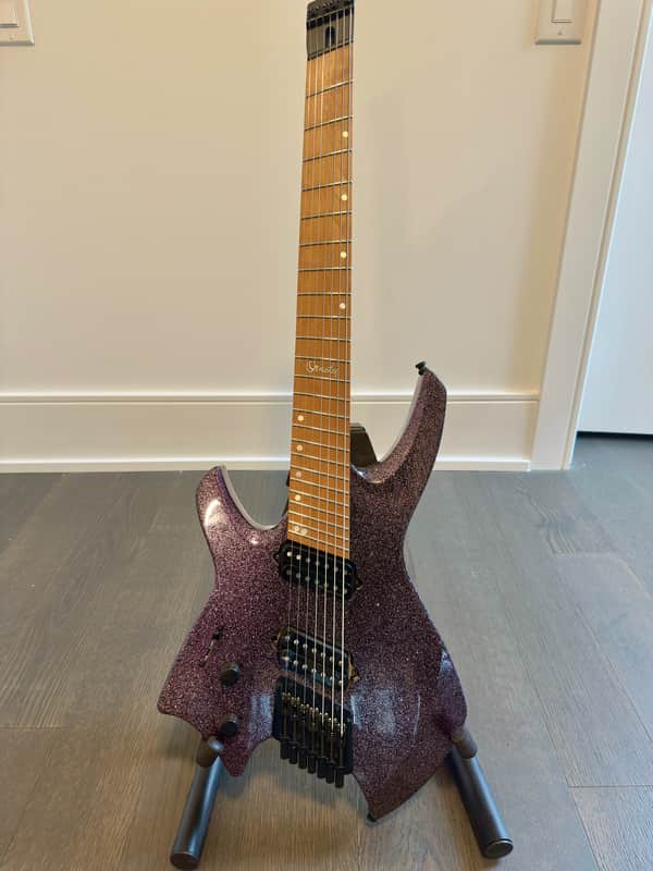 Ormsby Goliath 7 String GTR Left Handed Run 17 - Lavender Sparkle image 1