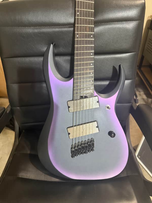 Ibanez RGD71ALMS-BAM Axion Label 2019 - Black Aurora Burst image 1
