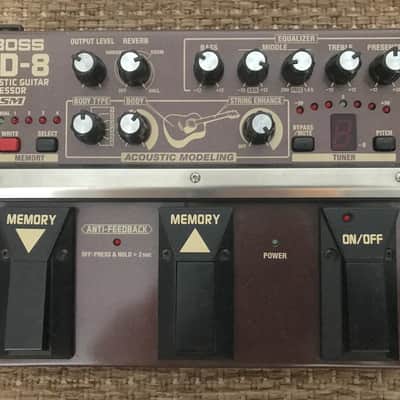 Boss AD-8 Acoustic Guitar Processor – Excellent Condition image 5