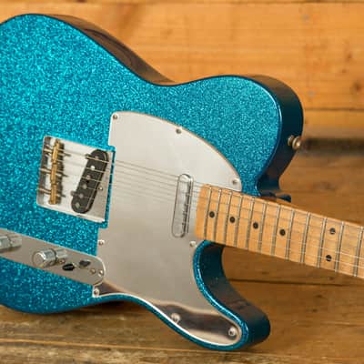 Fender J Mascis Signature Telecaster - Maple - Bottle Rocket Blue Flake image 5