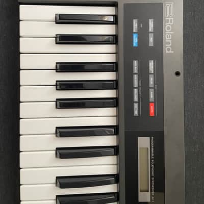 Roland Alpha Juno-1. 49-Key Programmable Polyphonic Synthesizer 1985 - 1988 Black image 2
