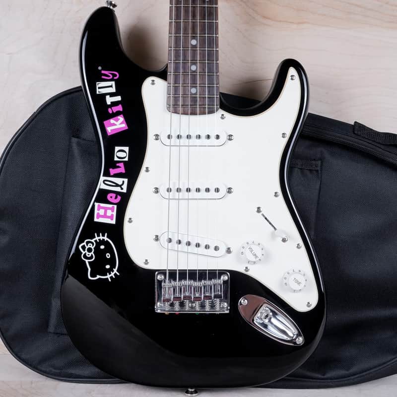 Squier Hello Kitty Mini Stratocaster | Reverb Canada