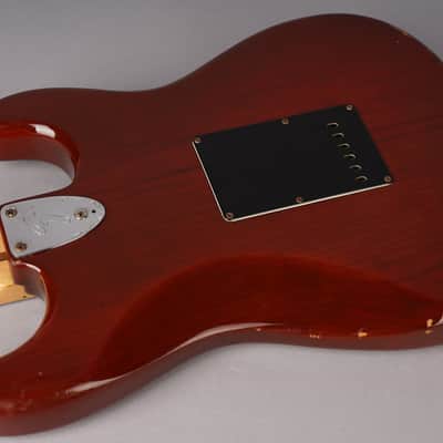Fender Stratocaster - 1979 - Left Handed - Walnut / Mocha Brown image 14
