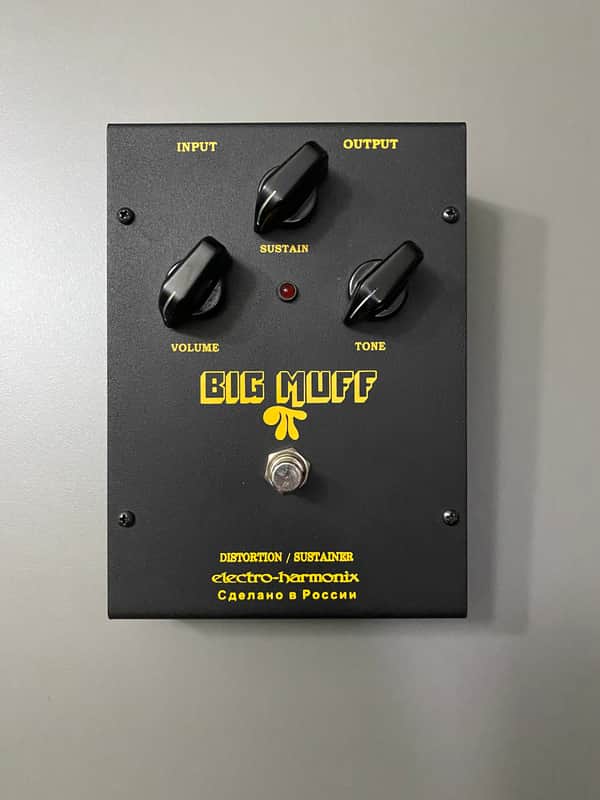 Electro-Harmonix Big Muff Pi (Black Russian) 1998 - 2009 - Black