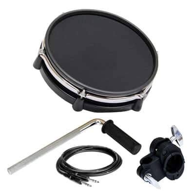 Alesis 10" Dual Zone Drum Pad Bundle with L-Rod, Clamp, 1/4" TRS Cable image 8