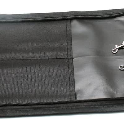 Percussion Drum Stick Bag Portable Drumstick Storage Handbag for Drumsticks Brushes Mallets Black image 4