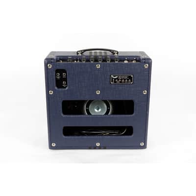 Supro Limited-Edition 1822 Delta King 12 15W 1x12 Tube Guitar Amp Regular Blue image 2