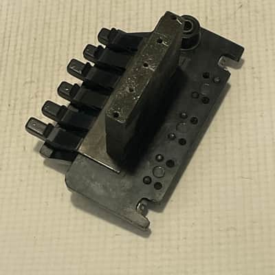 1980's Kramer Model Guitars Black Floyd Rose II Licensed Tremolo Guitar Bridge image 8