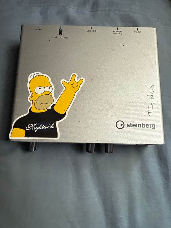 Steinberg UR12 USB 2.0 Audio Interface 2010s - Silver/Black image 1