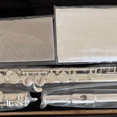 Powell Sonaré PS-101 Flute in C, offset G, with original case and accessories. - Silver Plated image 1