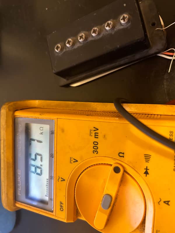 Unmarked Mystery Japanese electric guitar pickup 8.5K! 1960s-1970s image 1