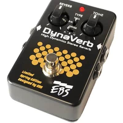 EBS DynaVerb Limited Edition Guitar/Bass Reverb Effect Pedal image 2