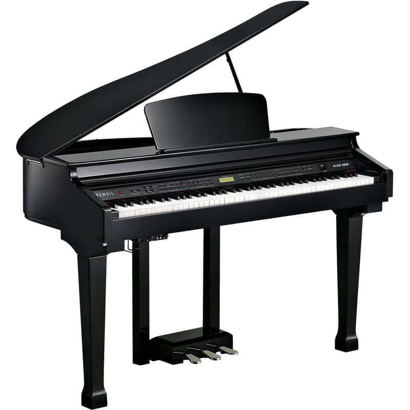 Kurzweil KAG-100 Digital Mini-Size Baby Grand Piano (Open Box) image 1